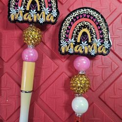 Pen & Badge Reel Set