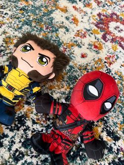 Deadpool & Wolverine Marvel Plush Set