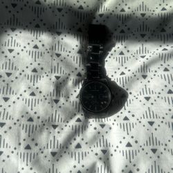 Black Armani Exchange Watch