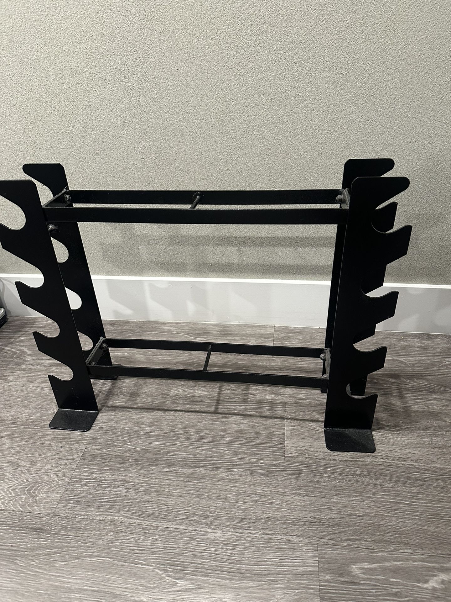 Compact Steel Weight Rack – Great for Small Spaces!