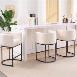 ClinQ 26" H Counter Height Bar Stools