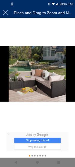 Brand New In Box Sofa Set