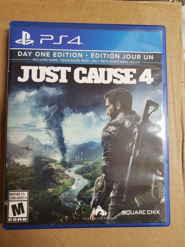 Just Cause 4 Day One Edition Ps4 For Sale Trade for Sale in WA - OfferUp