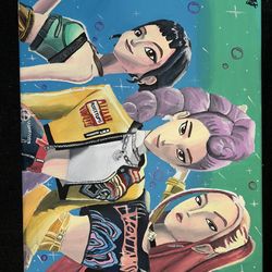 Huntrix KPop Demon Hunters UV Painting