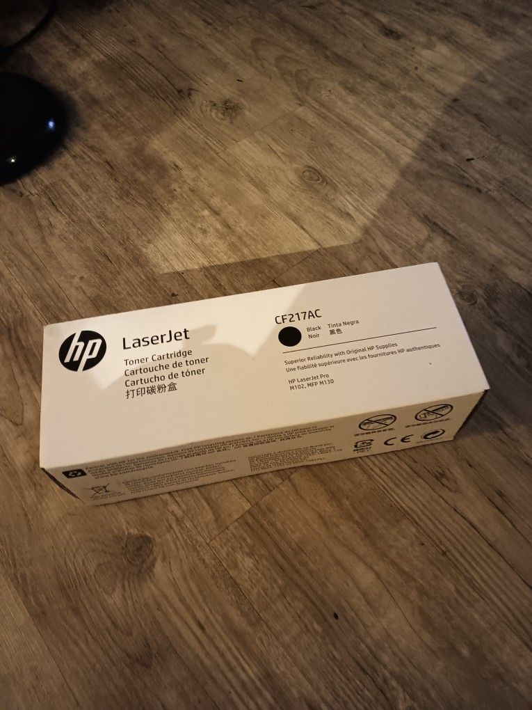 Genuine HP CF217AC Black Toner Cartridge HP LaserJet Pro M102 - New