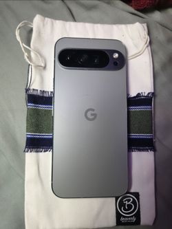 Unlocked Google Pixel 9 Pro XL + Custom Carved Case