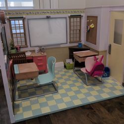 Our Generation Awesome American Academy Classroom 