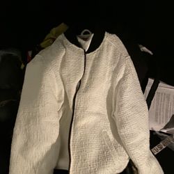 Supreme Varsity Jacket White