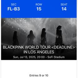 BLACKPINK CONCERT LA 7.13