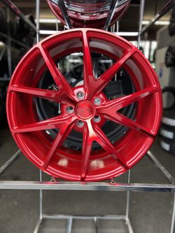 NICHE CANDY RED 20x8.5 5x4.5 245/35/20 ON SALE!!!!