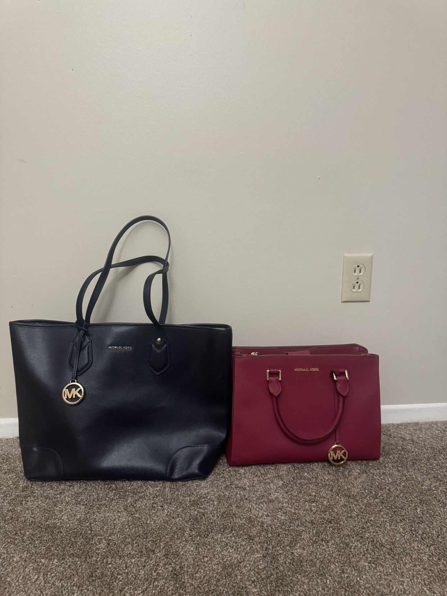 MOVING SALE!!!— Michael Kors Bags – Satchel & Large Tote