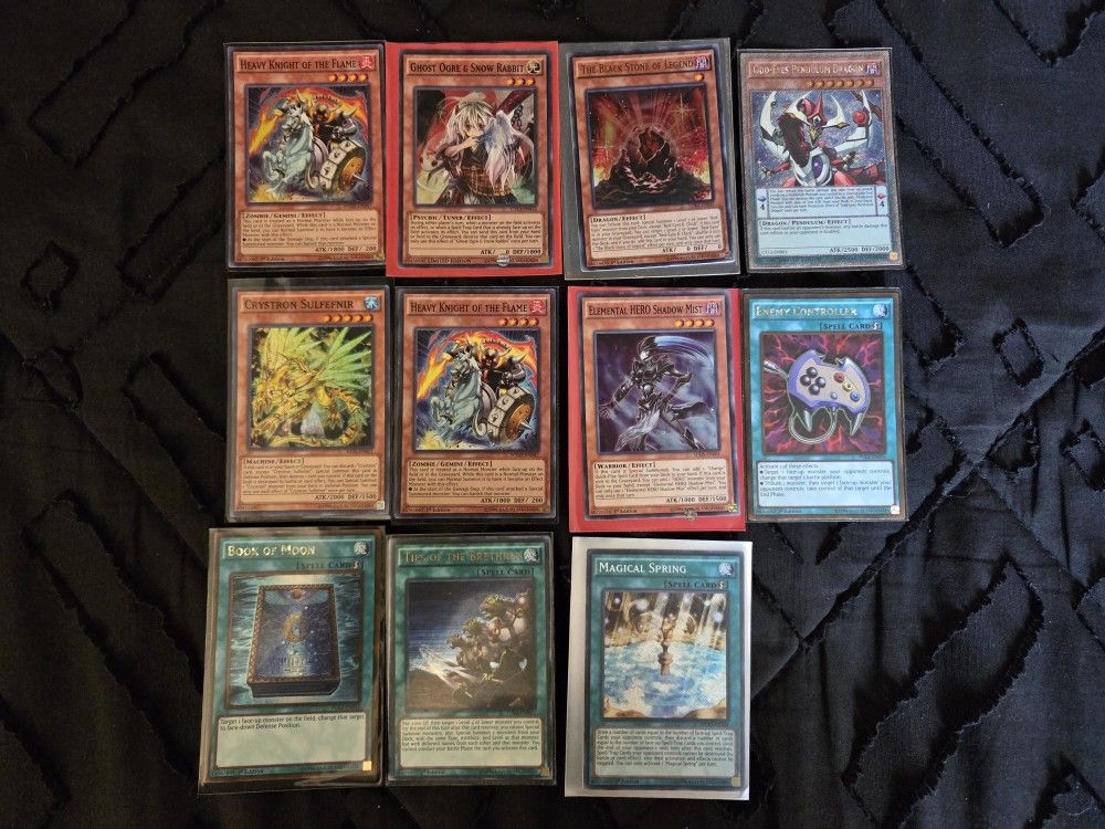 Yugioh Trading Card Lot Of 11. TCG. HOLO! HITS! Mixed Lot.