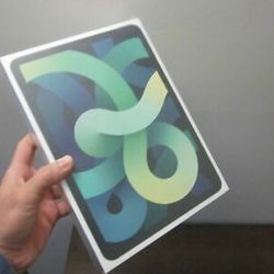 Apple iPad Air Green Ios 14.3 4th generation new I Also Sell Separately Apple Pencil 2nd & Magic Keyboard 