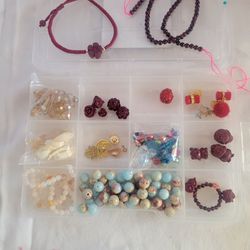 Bead And Charm Kit For Bracelets Plus  1 Bracelet