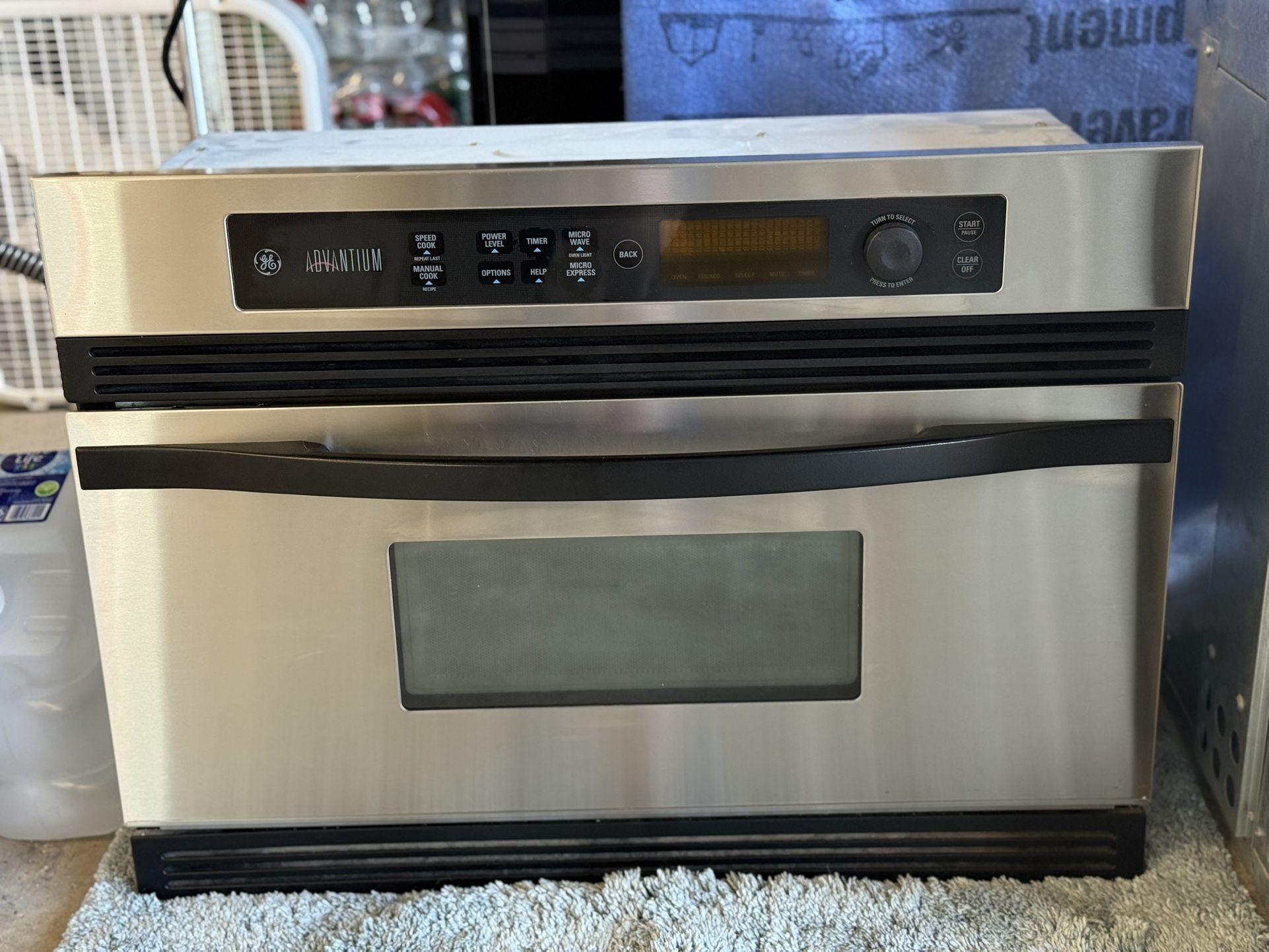 30” GE Advantium microwave