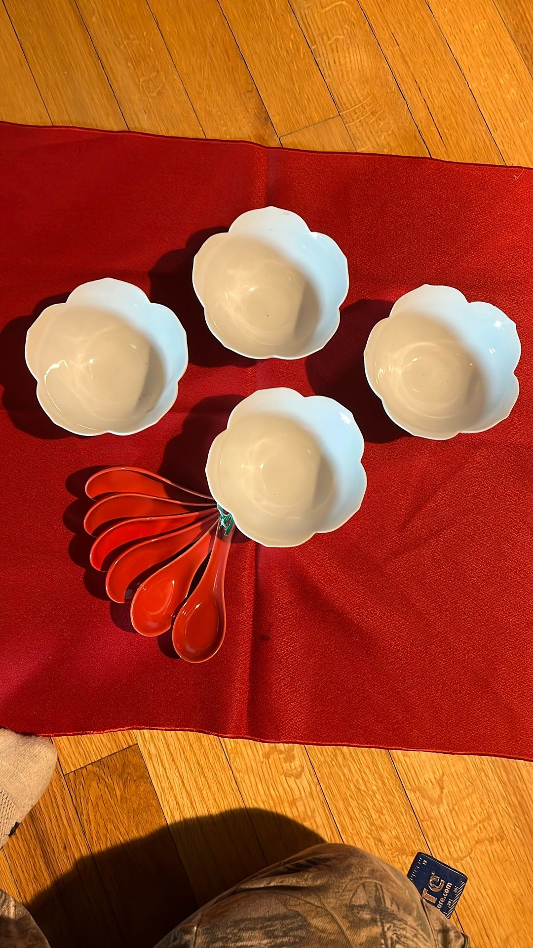 China-porcelain Flower Petal Bowls