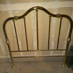 Full size Brass headboard