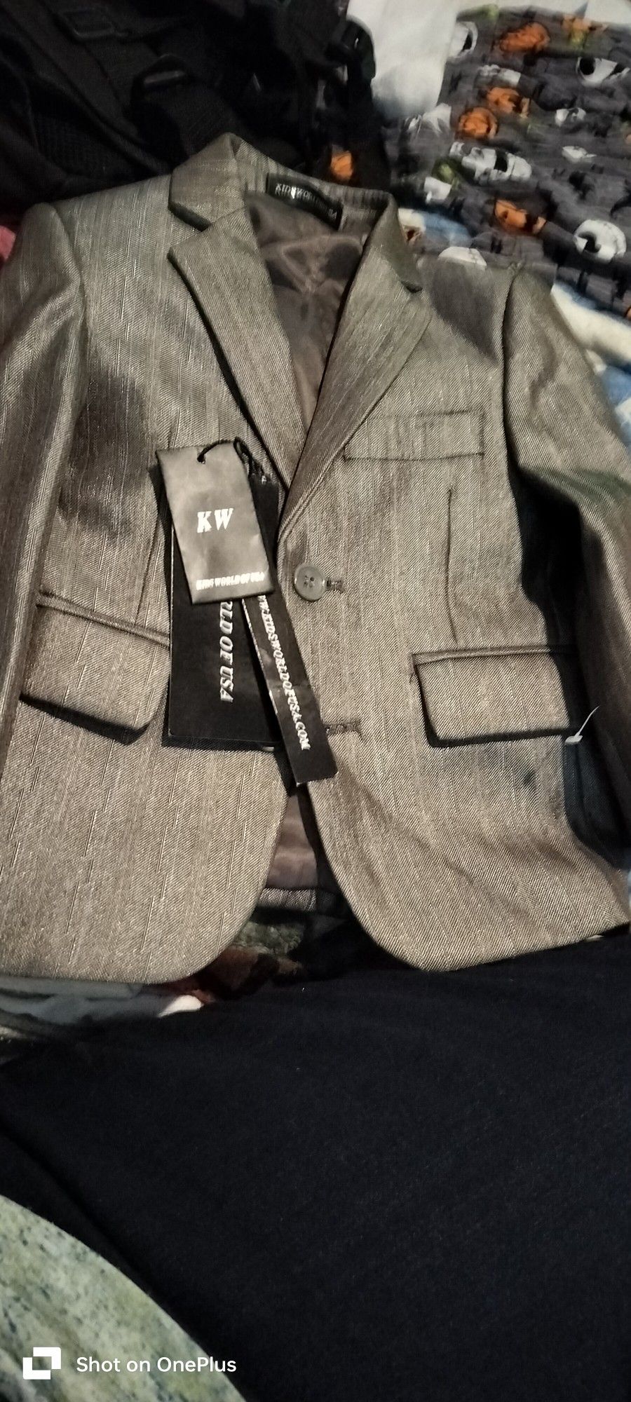 Kids World Of USA New Dress Jacket Boy Size Extra Large Toddler