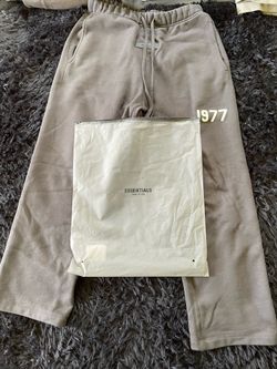 Essentials Fear Of God Sweatpants 1977 Dark Oatmeal S
