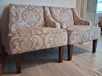 2 Accent Chairs – $65 for Both