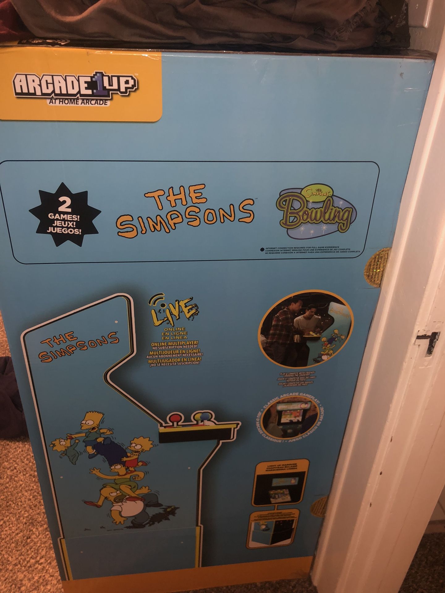 Simpsons Arcade 1Up “NEW”