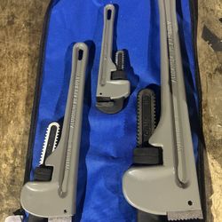 Williams 3pc Pipe Wrench Set