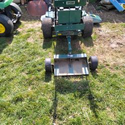 Byers Walk Behind 48-in Cut Got The Sulky 14 Horse Kawasaki Engine And It Works