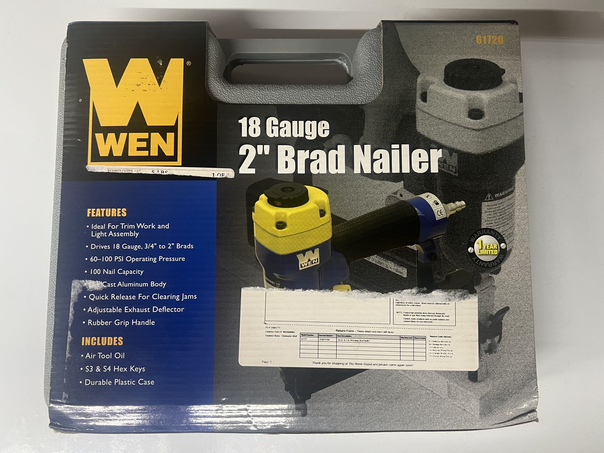 Wen Brad Nailer