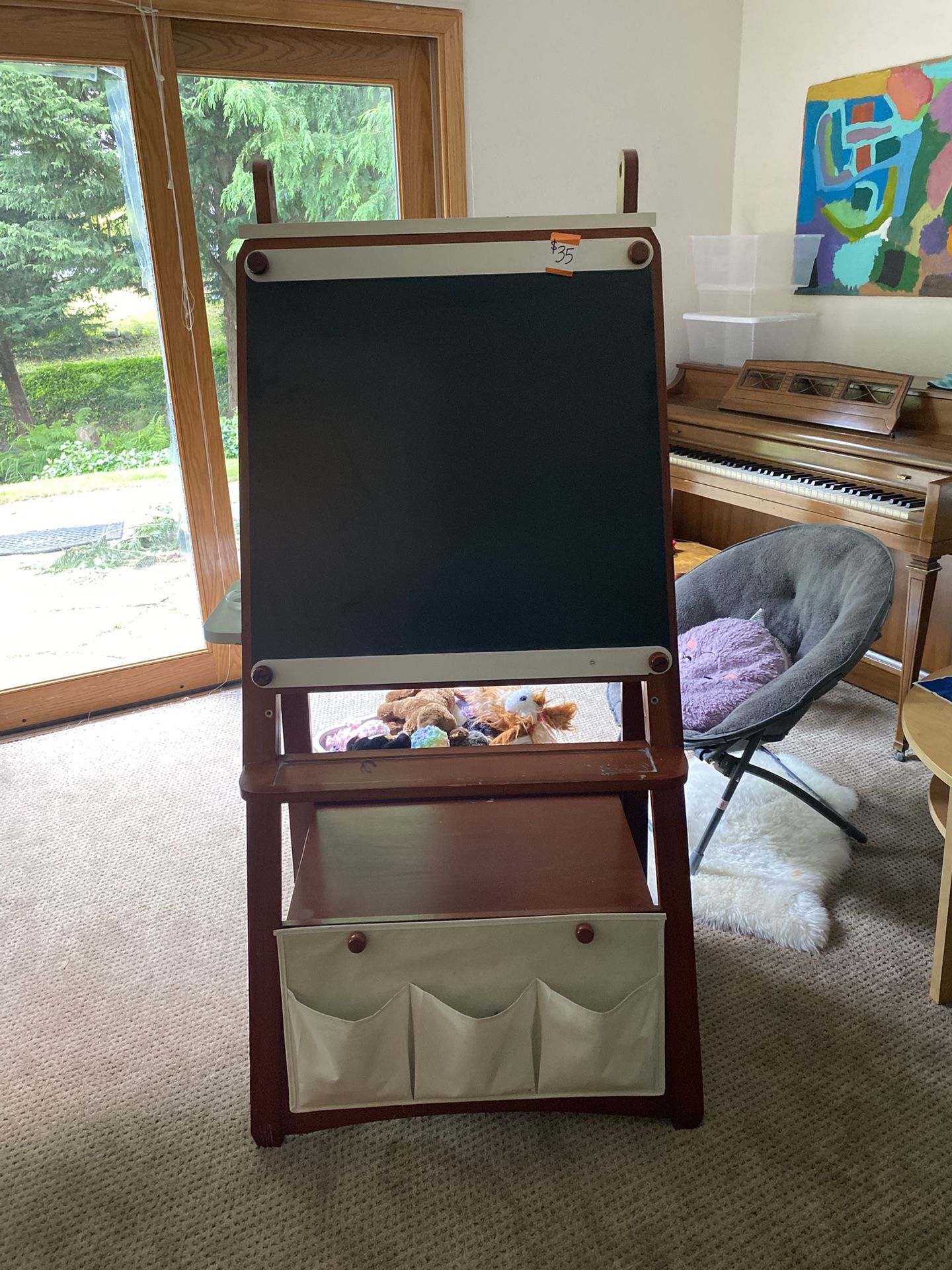 Chalkboard/ Easel For Kids