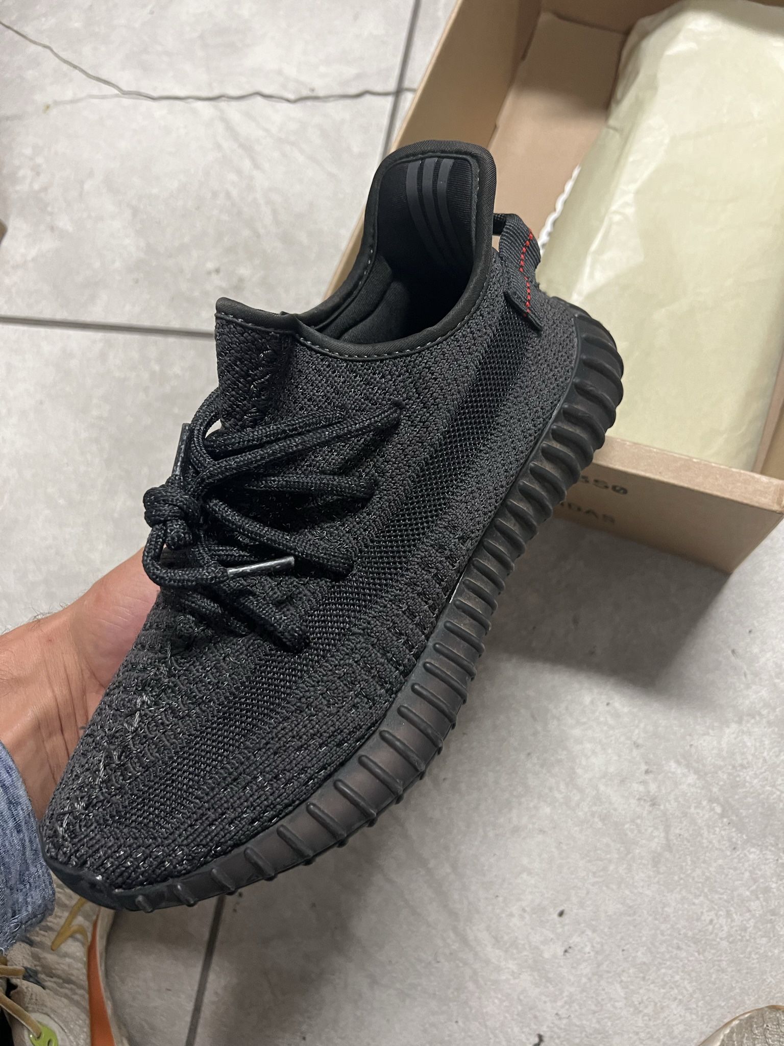 Yeezys 350 Black