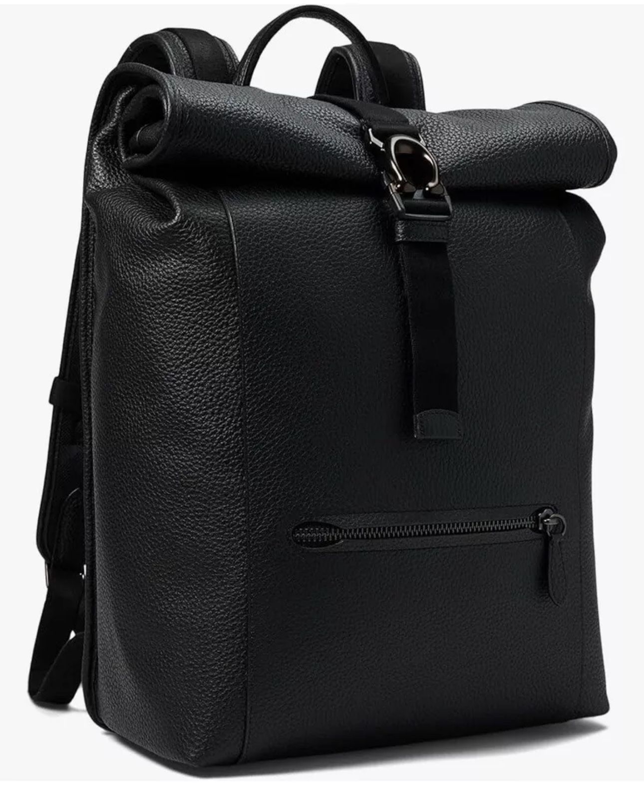 COACH CJ834 Beck Roll Top Backpack Black NWT