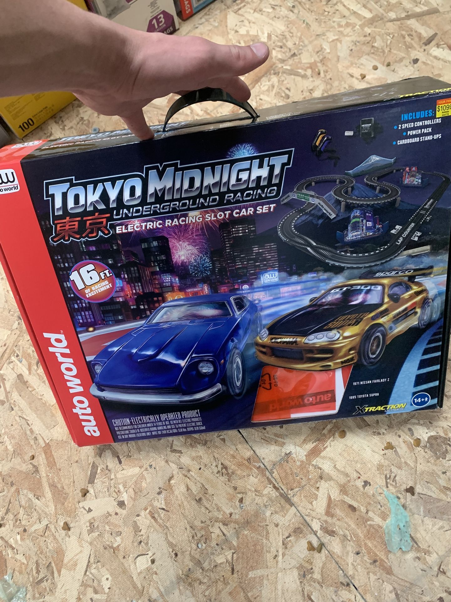 Tokyo Midnight Underground Racing 2022 AW AUTO WORLD Slot Car Set NEW