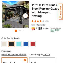  Canopy Pop Up Tent Mosquito Betting