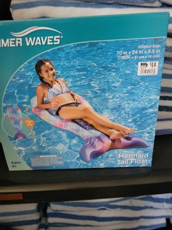mermaid float