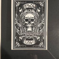 CUSTOM MATTED CSAWLOK SKULL FRAME