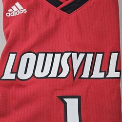 ADIDAS LOUISVILLE CARDINALS #2 AWAY BASKETBALL JERSEY Sz XL DARIUS PERRY