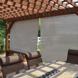 Koolspot 6x8 Outdoor Sun Shade Roller Blind