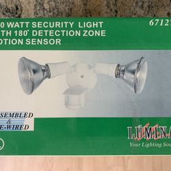 2 New Security Lights 