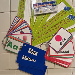 Flash Cards Sight Words Letters Numbers From Lakeshore 
