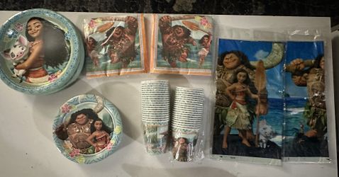 Moana Birthday Supplies