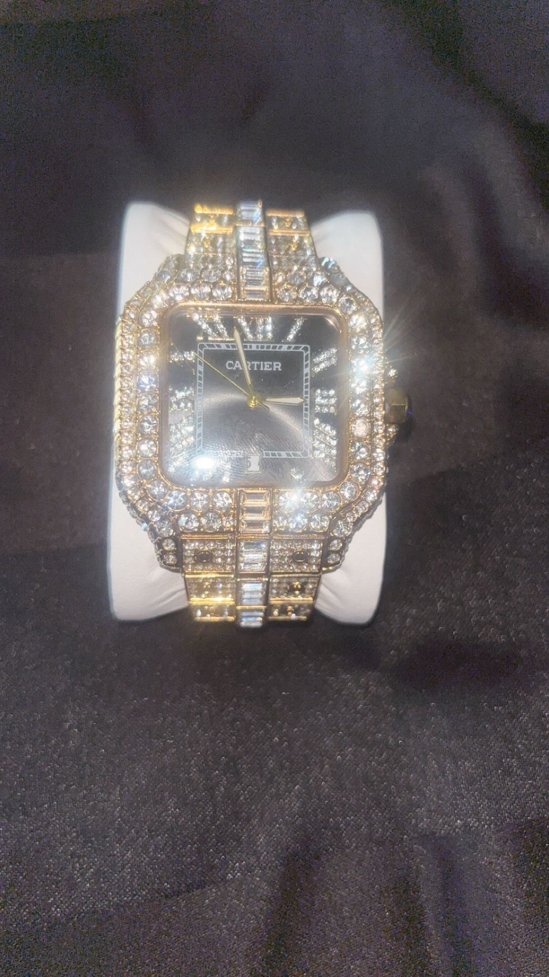 Moissanite Cartier Santos