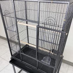 New in Box $95 Large 53-inch Parrot Bird Cage Rolling Stand for Parakeet, Cockatiel, Finch, Lovebird 