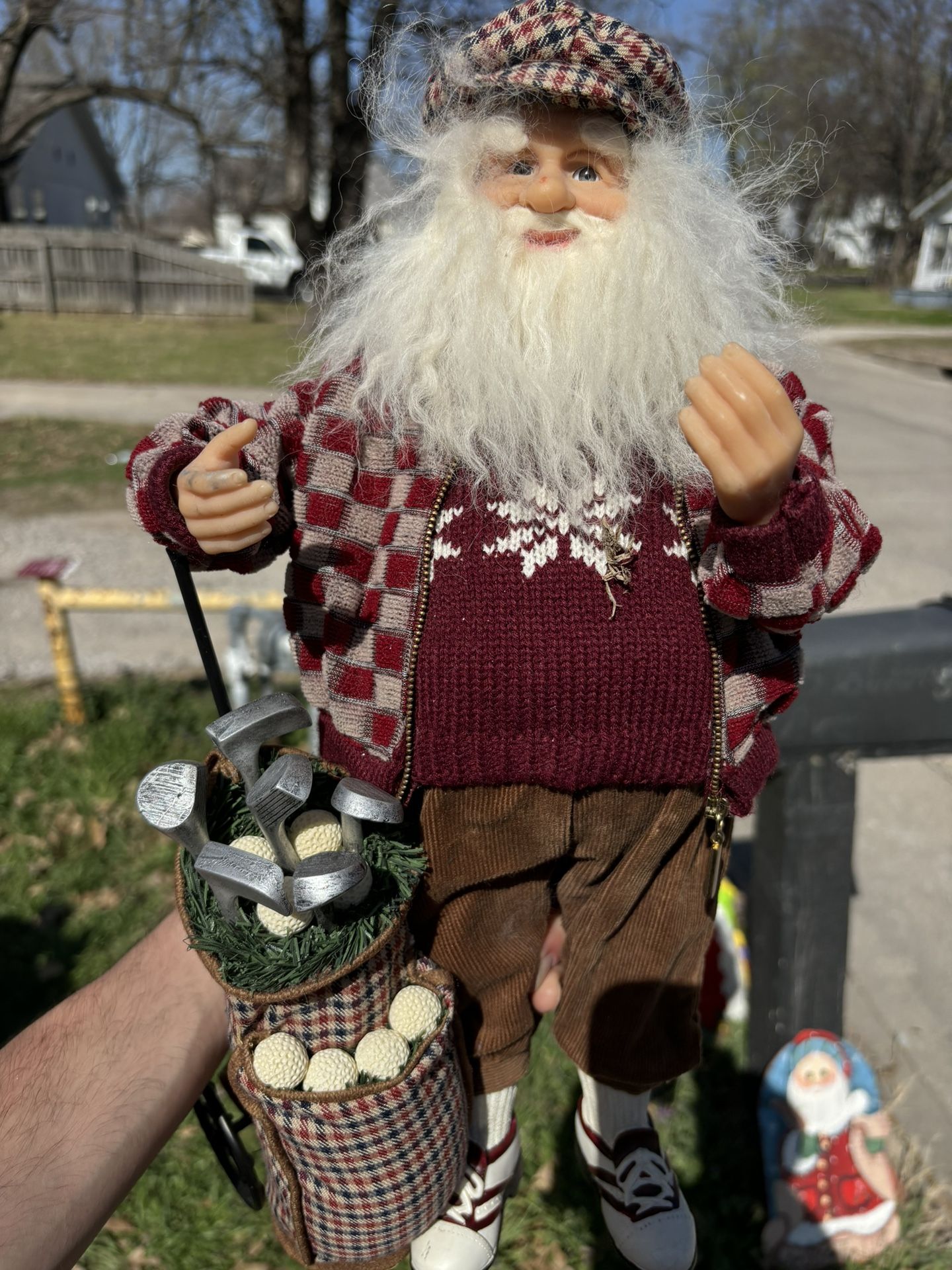 Collectors Golf Santa