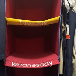 Monday-Friday Storage For Clothes 