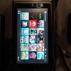 Nintendo Switch Black And Grey Not Oled But It's The Latest Fastest Version 