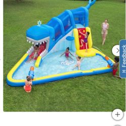 H2OGO! Whales 'n Waves Kids Inflatable Mega Water Park