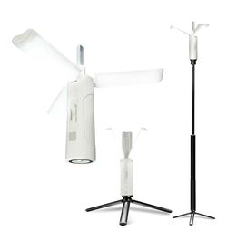 New Folding Rechargeable Camping Light with Stand,Allspark Waterproof Hanging LED Camping Lantern,Magnetic Dimmable Portable Tent Lights with Detachab
