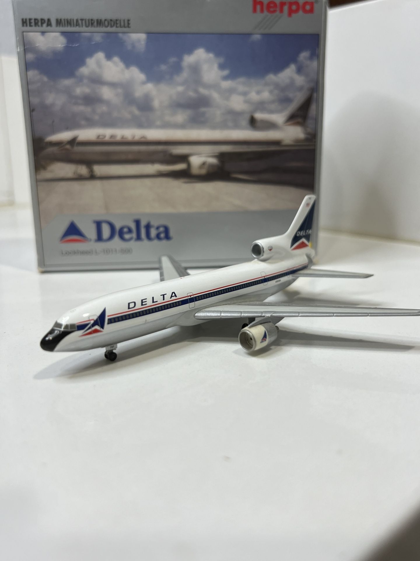 Delta Air Lines Lockheed L 1011 Herpa 1:400 Die Cast