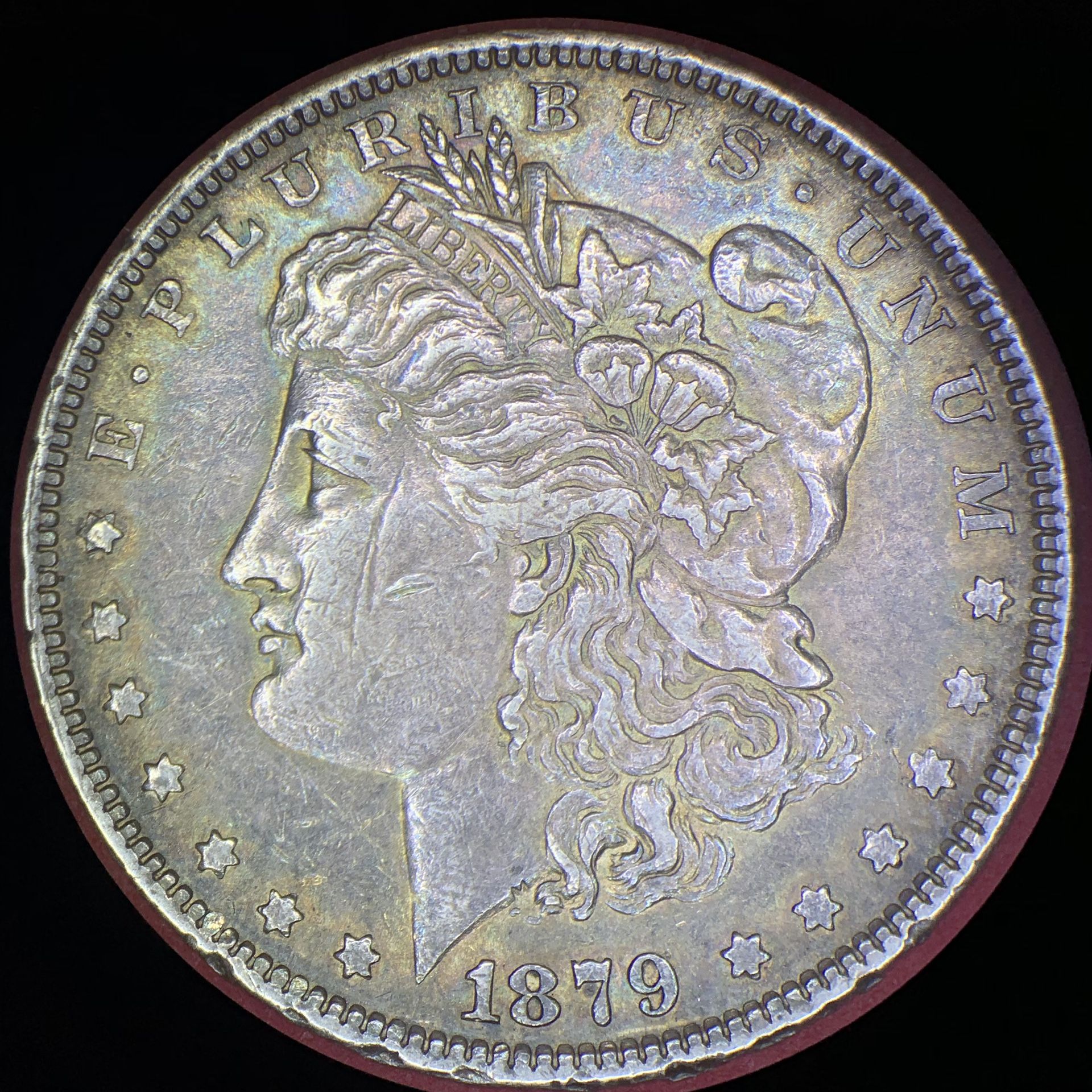 1879 Morgan Dollar - Toned