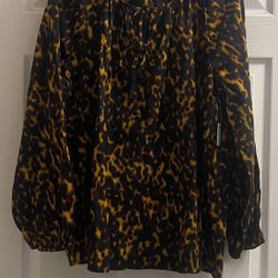 Brand New Ladies Tie Front Blouses Sizes 1X & 2X $6,00 Each